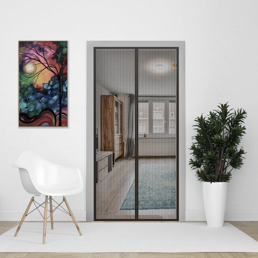 Polyester Magnetic Mosquito Net For All Doors