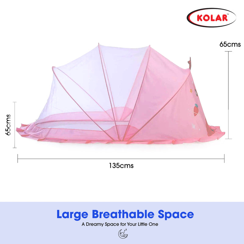 Printed Bottomless Mosquito Net For Babies