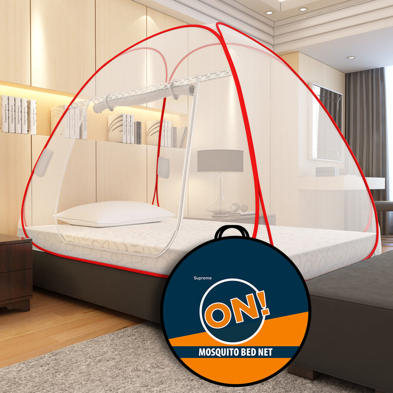 Supreme On! Premium White Single Bed Mosquito Net