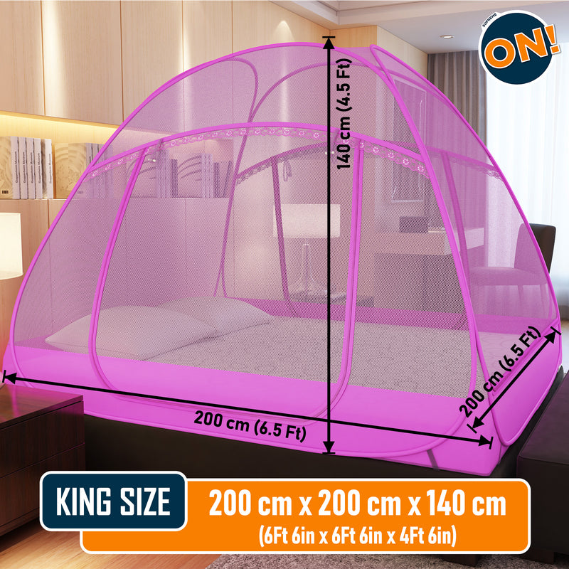 Supreme On! Satin Touch 3-Door Mosquito Net