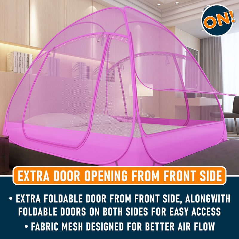 Supreme On! Satin Touch 3-Door Mosquito Net