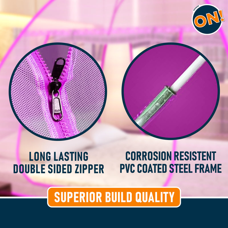 Supreme On! Satin Touch 3-Door Mosquito Net