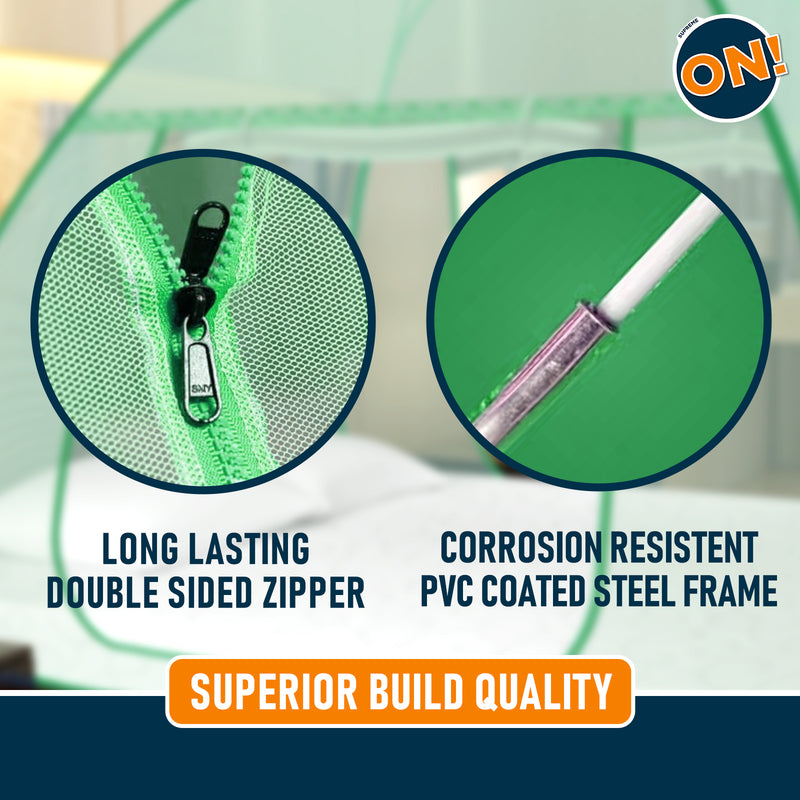 Supreme On! Satin Touch 3-Door Mosquito Net