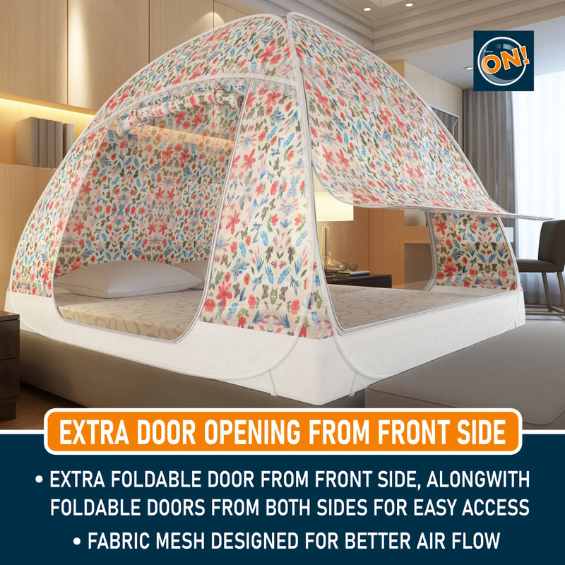 Supreme On! Satin Touch 3-Door Mosquito Net